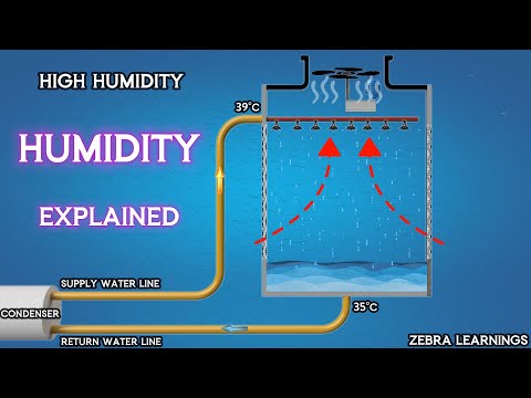 Видео: Объяснение влажности | Анимация | #HVAC