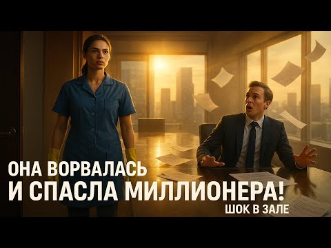 Видео: Она просто мыла полы… но спасла МИЛЛИОНЕРА от банкротства! 😱 Никто не ожидал ТАКОГО конца!
