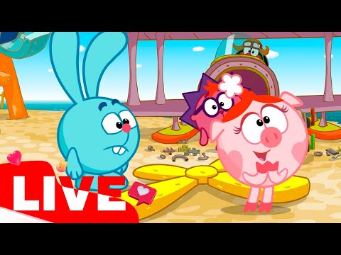 Видео: 🔴 ПРЯМОЙ ЭФИР! LIVE Смешарики 2D. Новый сезон