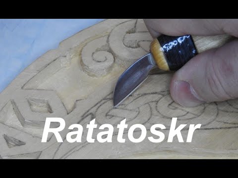 Видео: РАТАТОСК & Рельефная резьба по дереву #2 / Carved Wood Ratatoskr