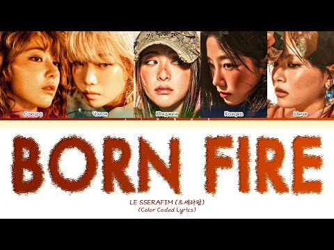 Видео: LE SSERAFIM BORN FIRE (Перевод на русский) Han/Kan/Cyr/Rus