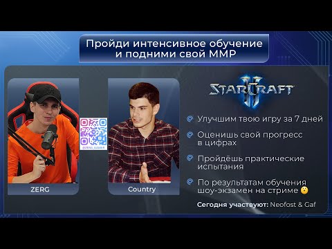 Видео: Обучающий ИНТЕНСИВ #2 | StarCraft 2 от ZERG и Country