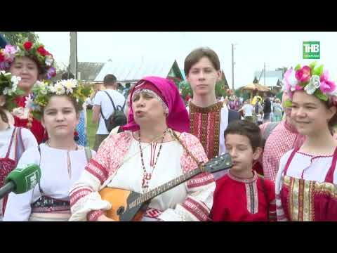 Видео: В селе Никольское в Татарстане прошел ежегодный традиционный русский народный праздник "Каравон"