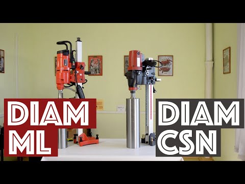 Видео: Diam ML-250N VS Diam CSN-254N | Сравнение характеристик установок алмазного бурения