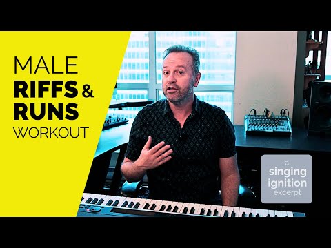 Видео: Вокальная тренировка для парней с риффами и проигрышами