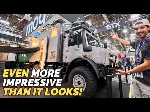 Видео: Этот автодом вас поразит! Mercedes-Benz Unimog MogX 2026 года