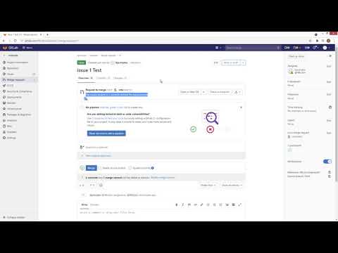 Видео: Git (basic) 7. Запрос на слияние Merge Request