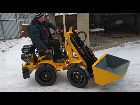 Видео: ОБЗОР и ПОКАТУШКИ на НОВОМ МИНИ ПОГРУЗЧИКЕ / ПИЛОТНЫЙ ПРОЕКТ