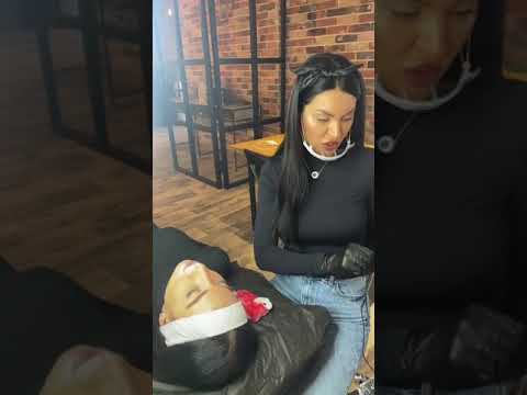 Видео: Нина Макарова. Показ губ в технике "Sugar lips". Часть 1