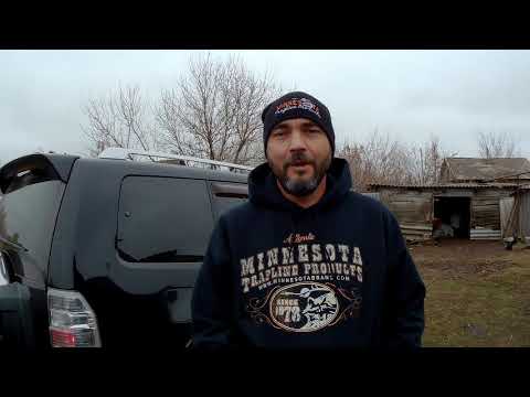 Видео: Постановка капкана на Бобра Bank Hole + приманка Beaver Creek. Результат проверки (10.11.2018)