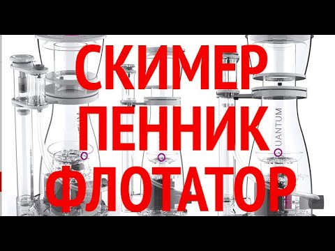 Видео: Морской Рифовый Аквариум - Пенник, Флотатор, Скиммер