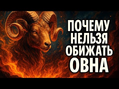 Видео: Овен уходит навсегда. Почему его нельзя обижать? Он любит сильнее всех. Гороскоп для Овна 2025.