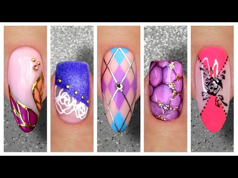 Видео: Идеи Дизайна ногтей 2021 💅 New Nail Art Compilation 2021
