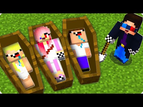 Видео: 😱КТО ПОСЛЕДНИЙ ВЫЛЕЗЕТ ИЗ ГРОБА ЧЕЛЛЕНДЖ В МАЙНКРАФТ! ШЕДИ ЛЕСКА НУБИК И БРОК МУЛЬТИК MINECRAFT