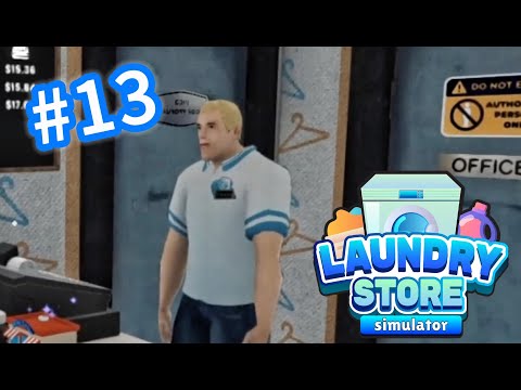 Видео: СНОВА ОНА - LAUNDRY STORE SIMULATOR #13