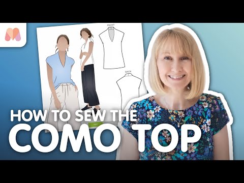 Видео: Как сделать топ Como | Style Arc Sewalong