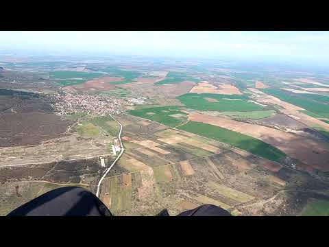 Видео: Курс по парапланеризъм за начинаещи - Скайномад - четвърти ден - първи полет от високо