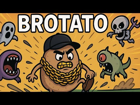 Видео: Brotato - Новый герой: Приклеенный🧦