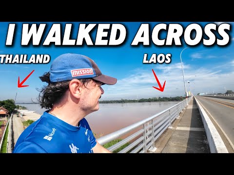 Видео: Я прошёл из Таиланда в Лаос — Нонг Кхай 🇹🇭🇱🇦