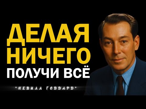 Видео: Не делая НИЧЕГО, получай ВСЁ | Невилл Годдард