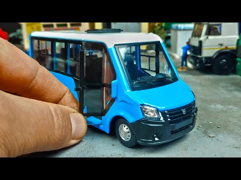 Видео: МАРШРУТКА ГАЗЕЛЬ НЕКСТ моделька от Автогранд. Про машинки.