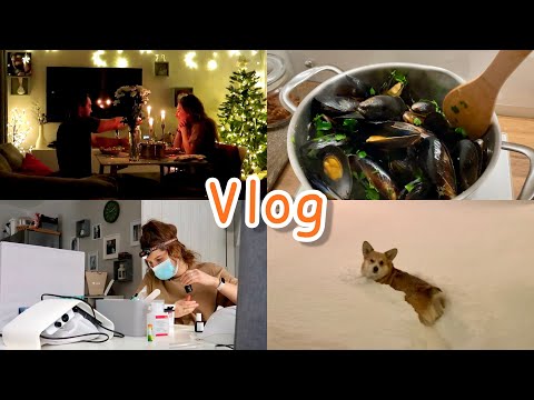 Видео: Как отметили 3 года!🥰СТОЛЬКО СНЕГА я вижу впервые! Как я делаю 💅🏽 ну очень вкусно 😋VLOG 19.01.24