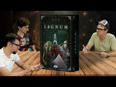 Видео: Настольная игра LIGNUM 🌳 играем в карточную колодостроительную игру!