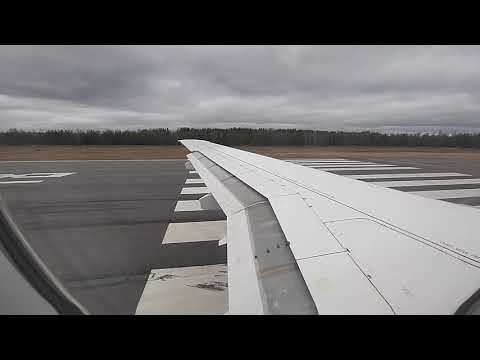 Видео: Сухой суперджет 100, rrj95, Северсталь. Руление и взлет в аэропорту Ухта