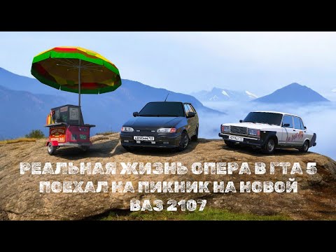 Видео: ПОЕХАЛ НА ПИКНИК РЕАЛЬНАЯ ЖИЗНЬ В ГТА 5