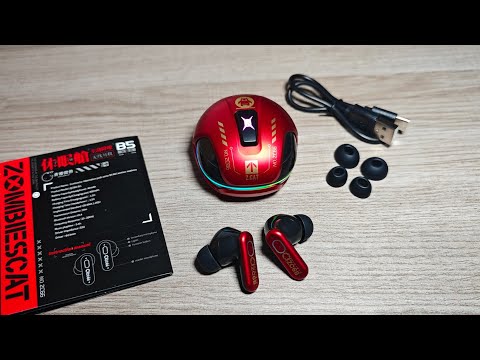 Видео: Беспроводные Bluetooth-наушники ZombiesCat B5 (обзор)