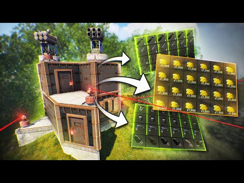 Видео: Мой МВК Дом забит Миллионами Ресурсов в Rust/Раст