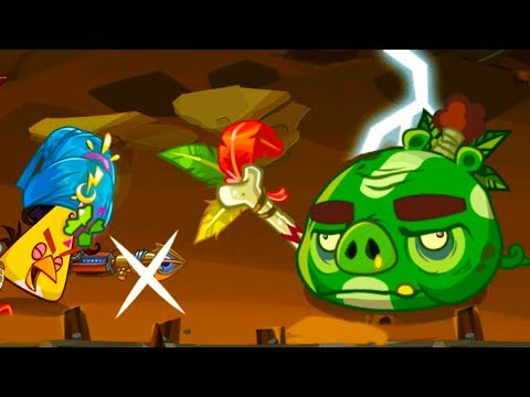Видео: Angry Birds Epic #91 Bad Piggies в пещере с птичками #КРУТИЛКИНЫ