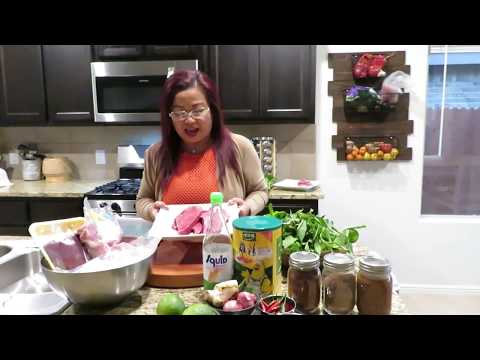 Видео: Лаосская кухня от Джиджи: Лаосская кухня: как приготовить суп из говядины Ларб Син / Говядина Ларб