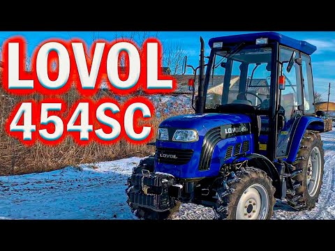 Видео: Трактор Foton-Lovol FT454SС