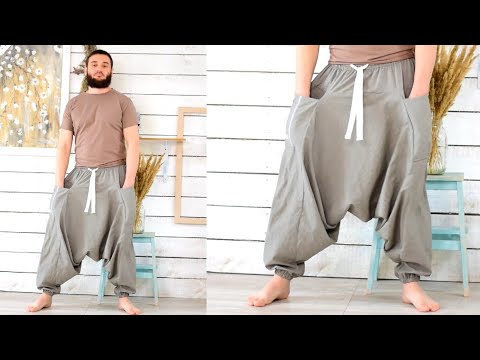 Видео: Шьём брюки Алладины. Быстрый МК