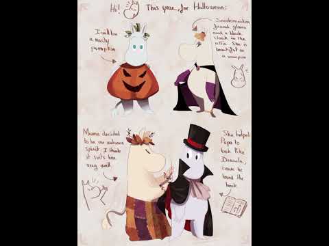 Видео: озвучка комиксов про муми троллей ч15 #moomin #halloween 🎃👻🍬#рек