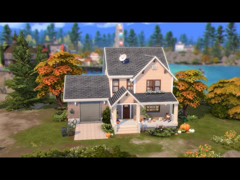 Видео: Уютный осенний дом ЛаСули 🍂 The Sims 4 Speed Build / No CC