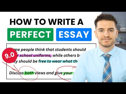Видео: Как написать идеальное эссе для IELTS Writing Task 2 (6 ПРОСТЫХ ШАГОВ)