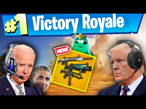Видео: Президенты играют в НОВОЕ обновление 2-го сезона 5-й главы FORTNITE
