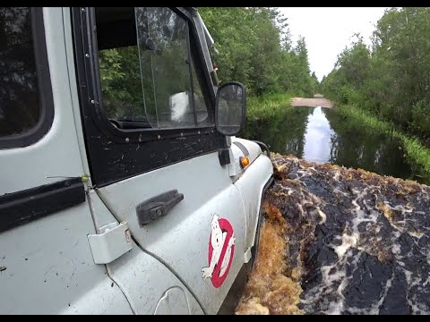 Видео: Как мы добирались за грибами | Покатушки на УАЗе