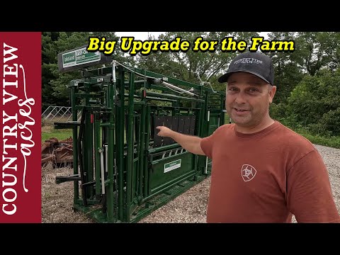 Видео: Следующий большой проект на ферме — желоб Easy Catch Squeeze и зона содержания крупного рогатого ...