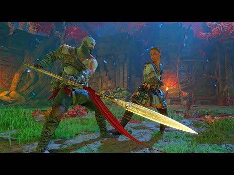 Видео: Ω ИСТИННЫЙ уровень 1 Кратос против Хеймдалля GMGOW+ ВСЕ БРЕМЯ Ω