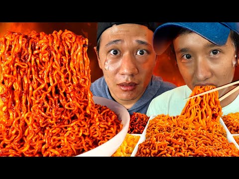 Видео: MUKBANG | КОРЕЯЛЫҚ СҰМДЫҚ АЩЫ ЛАПША 🔥 ШЫДАУ МҮМКІН ЕМЕС 🔥 ASMR | Мукбанг және Асмр | buldak 3x spicy