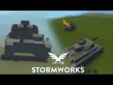 Видео: Эпичные бои на танках - Stormworks