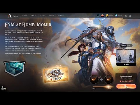 Видео: MTG Arena: FNM Momir — пробую