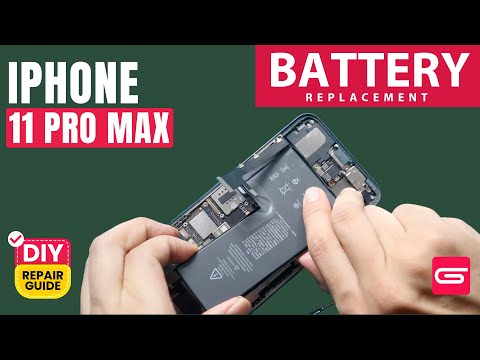 Видео: Замена аккумулятора iPhone 11 Pro Max