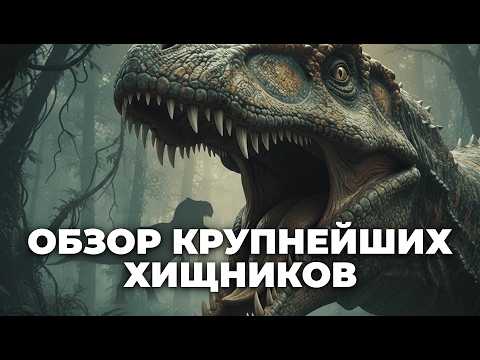 Видео: Кто был Крупнее Ти-Рекса? Обзор 5 Гигантских Динозавров, о Которых Вы НЕ Знали