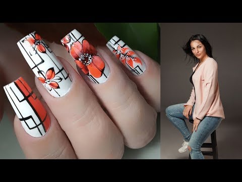 Видео: Самый Простой Маникюр. Осенний Дизайн Ногтей. Виктория Авдеева