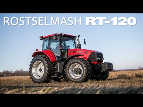 Видео: Ростсельмаш RT-120 – Мощный и Надежный Трактор для Современного Сельского Хозяйства