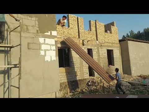 Видео: Штукатурка пенаблокка
